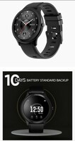 CELLECOR ActFit A3 Pro SpO2 IP68 Waterproof Smartwatch with 10 Days Long Battery, 24 * 7 Heart Rate Monitoring, Multi Sports Mode with Bluetooth Support for Calling and Music Control (1.28") (Black)