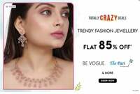 Minimum 85% off on trendy Fashion Jewellery