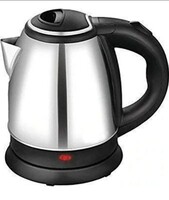 Suzec Strong Stainless Steel Body Tea and Coffee Maker Electric Kettle (2L, Silver)