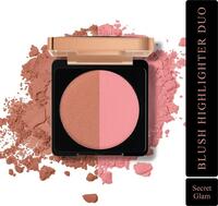 MyGlamm Manish Malhotra Beauty Blush Highlighter Duo  (Secret Glam)