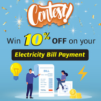 Contest - Win 10% Off your electricity bill payment.