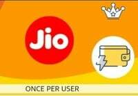 Recharge jio in app/website min ₹15 via Amazon wallet get ₹2 to ₹10 cashback. 
