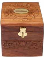 Empire Arts Hand craft Carved piggy bank Gulak money bank