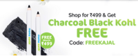Mamaearth- Shop for Rs.499 & Get Charcoal Black Kohl Kajal Free