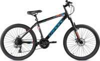 CRADIAC GLOBETROTTER 21 SPEED 26 T Mountain/Hardtail Cycle (21 Gear, Black)