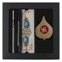 Parker Raksha Bandhan Giftset Vector Special Edition Roller Ball Pen With Rakhi