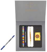 Parker Roller Ball Pen & Parker Quink Roller Ball Refill (Blue) Pack Of 1