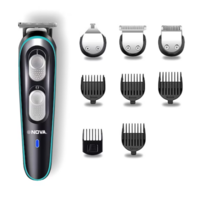 NOVA NG 1146 USB Trimmer with 120 Mins Runtime & 10 Length Settings - Black & Blue