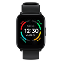 realme TechLife Watch S100 Smartwatch with Activity Tracker (43mm TFT Display, IP68 Water Resistant, Black Strap)

