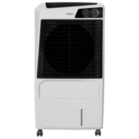Hindware Calisto 105 Litres Desert Air Cooler (Wood Wool Cooling Pads, 512494, White)