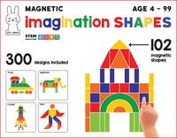 Play Poco  - with 102 Magnetic Shapes, 2 Magnetic Boards, 300 Design Booklet, 2 Display Stands
