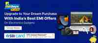 Flipkart EMI Fest Upto 40% off + 10% Off on SBI Credit Card EMI (18th - 20th April)
