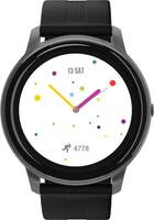 Syska SW200 Smartwatch  (Black Strap, Regular)