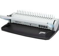 Loot -Amazon Basics Binding Machine, 21-Holes, Maximum 450 Sheets Binding Capacity, Comb Binding Machine for Letter Size, A4, A5 or Smaller Sizes