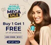 Pilgrim Mega Sale : Buy 1 & Get 1 FREE & Chance To Win iPhone JBL Speaker Noise Watch