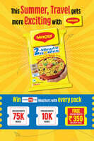 Maggi Travel Bonanza: Get Assured Rs. 350 Makemytrip Voucher & Stand A Chance To Win Hourly 10K MMT Voucher or Weekly 75K MMT Voucher