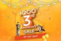 iQOO 3rd Anniversary Sale (19-24 Apr) - Mobile From Rs.13999 + Free Neckband on Some & Up To 5K Off on HDFC/ICICI Cards