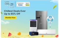 Super Cooling Days Upto 65% Off + 10% Off with HDFC Credit Card (21st - 26th April)
