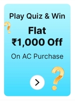 Play Quiz  & Win Flat Rs.1000 Off on Ac's  (Redeem Coupon 21st - 26th April)