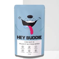 Hey Buddie Real Chicken & Peanut Butter Dog Bites (Not a Treat) | 70 GM