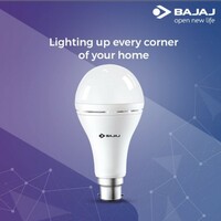  Bajaj 9W B22D Led White Inverter Lamp