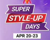 Myntra Super Style Up Days [20-23 Apr] - Get  40-70% off & More Offers