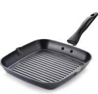 Crystal Eco Series Non Stick Die Cast Square Grill Pan-27cms