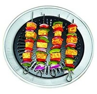CHEFMAN Gas Grill Indoor Smokeless Barbeque Non-Stick Coating Grill -Black