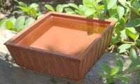 Nature Forever Earthen Pot (Teracotta Bird Bath) -  Bird water feeder