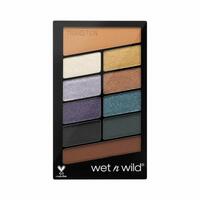 Wet n Wild Color Icon 10 Pan Palette Cosmic Collision, Multicolor Color, 10 g Matte & Shimmery Finish