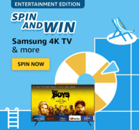 Amazon Entertainment Spin & Win 