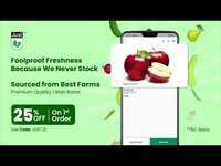 JUST Fresh-Buy Fruit Vegetable 25% Cash Back 