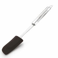 Signoraware Dual Tone Silicon Spatulla 11.4 inch, Set of 1, Silver, Standard