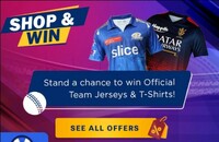 Shop & Win : MI & RCB Official Team Jersey & T - shirts 