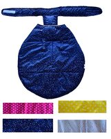 Best Dogista Winter Dog Coat Jacket with Heavy Fur Ultra Warm Wind & Water Proof in Polka dot Cloth Color May Very 14 inch Small