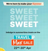 Cleartrip Travel Max Sale - Up to 12% Off on Flights & Flat 25% - 35% Off on Domestic Hotel Booking