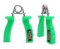 Simran Sports Hand Grip for Gym (Pack of 2) (PVC Green)
