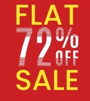 Myntra : Flat 72% Off on Clothing ( No Returns )