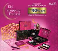 IBA Cosmetics Eid Shopping  Festival- Up to 40% Off + Free Lipstick on Orders Above Rs.799