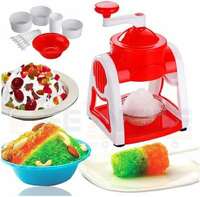 EKDHRA Ice Maker & Gola Maker Machine Green Chopper Grater & Slicer  (1)

