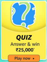 QUIZ Answer & win Rs.25000