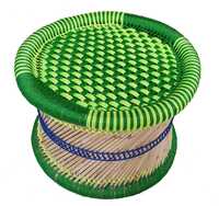 Pushkar Handicraft Cane Bar Stool for Indoor/Outdoor Furnishings