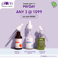 Plum Goodness Payday - Buy 3 at ₹1099