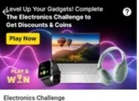 Flipkart Electronics Challenge Win Supercoin + Discount Coupons