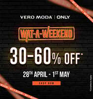 Tata cliq weekend sale [28 April - 1 May] - Upto 80% off on  Veramoda and Only