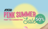 Nykaa Pink Summer Sale- Up to 50% Off on Top Beauty Products