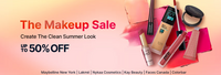 Nykaa The Makeup Sale- Up to 50% Off on Selected Products