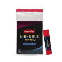 Reynolds GLUESTICK 8G 5 CT Pouch | Glue Sticks I Art and Craft Materials I Non Toxic Fast Drying Super Glue I Office Supplies, School Supplies and DIY Art Supplies