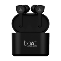 boAt Airdopes 408 TWS Earbuds (IPX4 Sweat & Water Resistant, 30 Hours Playback, Black)