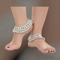 Minimum  50 % discount  on Anklets / Payal /Leg Ornament /Nazariya Black eye etc , Beautiful  Designs